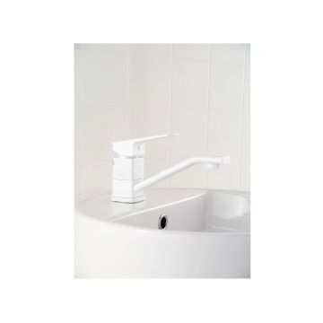 Смеситель для раковины Diadonna (Диадона) D170-48W белый