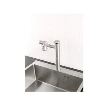 Смеситель для кухни Diadonna (Диадона) D49-13012S сатин