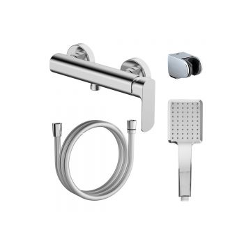 Смеситель для душа с полным душевым набором Azario (Азарио) Asher AZ-VNN338311C хром