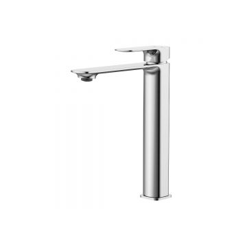 Смеситель для раковины высокий без донного клапана Azario (Азарио) Asher AZ-VNN168R11C хром
