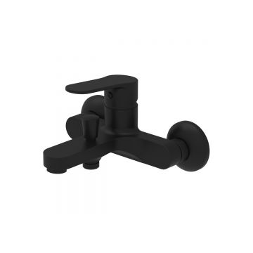 Смеситель для ванны и душа с полным душевым набором Azario (Азарио) Elvis AZ-WWK238155PA черный