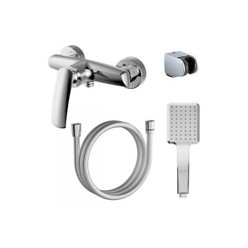 Смеситель для душа с полным душевым набором Azario Reuleaux AZ-VWF338296C хром