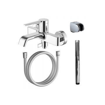 Смеситель для ванны и душа с полным душевым набором Azario (Азарио) Vincente AZ-VRZ238326C хром