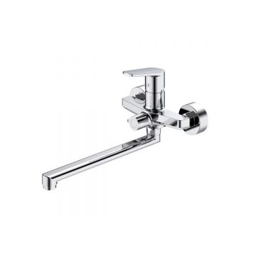Смеситель для ванны с длинным поворотным изливом Rush (Раш) Bali (BA3835-51) хром