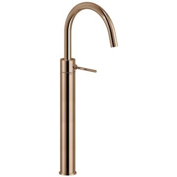 Смеситель для раковины Nobili (Нобили) Velis высокий 394, красное золото VE125148/2RCP