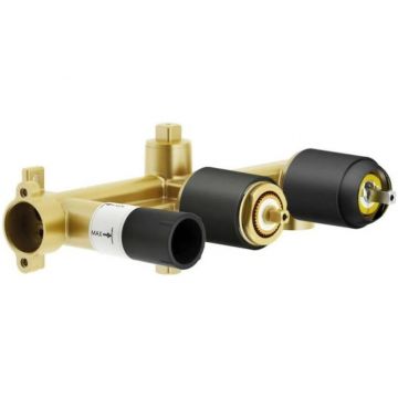 Смеситель для ванны Nobili (Нобили) Rubinetterie (скрытая часть) , черный WE81200/TBM