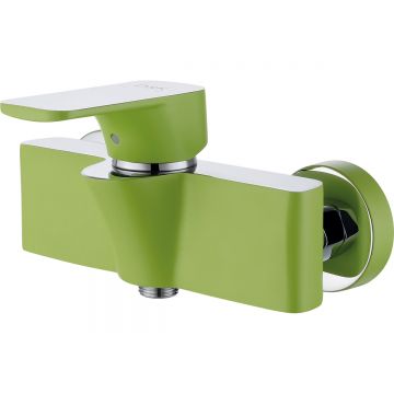 Смеситель для душа DK (ДК) Berlin Humboldt DA1433112 зеленый, хром