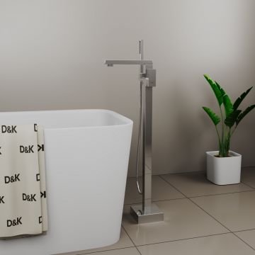 Напольный смеситель для ванны с душем DK (ДК) Bayern.Liszt DA1516001 хром