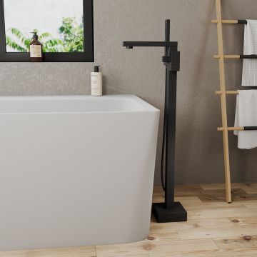 Напольный смеситель для ванны с душем DK (ДК) Bayern.Liszt DA1516005 черный