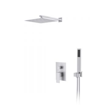 Душевая система для душа DK (ДК) Bayern.Liszt DA1515708A04 встраиваемая, матовый белый