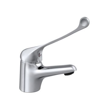 Смеситель Славен (Slaven) для умывальника локтевой Хирург Х (СЛ-ОД-Х10) хром