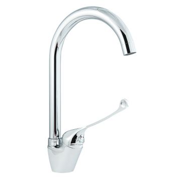 Смеситель Славен (Slaven) для кухни локтевой Хирург Х (СЛ-ОД-Х22) хром