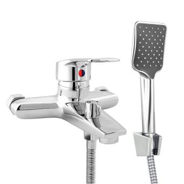 Смеситель Славен (Slaven) для ванны с коротким литым изливом (СЛ-ОД-Ц33) хром