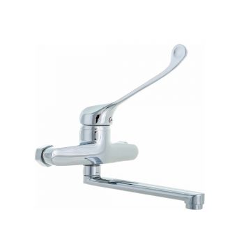 Смеситель локтевой ПСМ-Профсан (Profan) PSM-508-055 Медик настенный тип См-УмЛРНА, См-МЛРНА хром