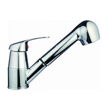 Смеситель для кухни ПСМ-Профсан (Profan) PSM-104-33 с выдвижной лейкой тип См-МОЦБИвА хром