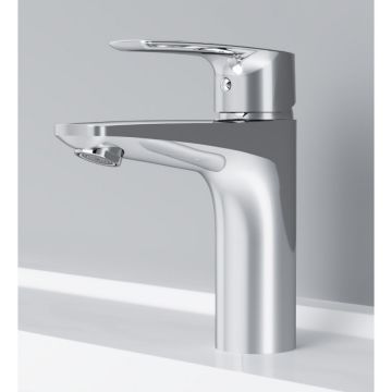 Смеситель Am.Pm (Ам.Пм) для раковины с донным клапаном Gem F90A82100 хром