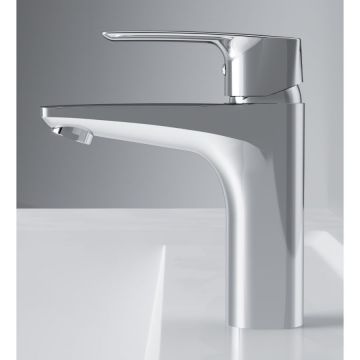 Смеситель Am.Pm (Ам.Пм) для раковины с донным клапаном Gem F90A82100 хром