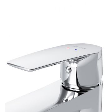 Смеситель Am.Pm (Ам.Пм) для раковины с донным клапаном Gem F90A82100 хром