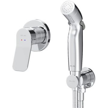 Гигиенический набор Am.Pm (Ам.Пм) X-Joy скрытый монтаж, смеситель для душа хром, F40H85A00