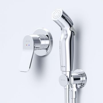 Гигиенический набор Am.Pm (Ам.Пм) X-Joy скрытый монтаж, смеситель для душа хром, F40H85A00