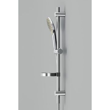 Душевой комплект Am.Pm (Ам.Пм) Like ручной душ 120 мм, штанга 700 мм, шланг 1750 мм, хром, F0180064