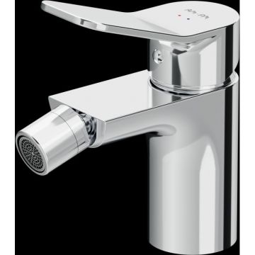 Смеситель для биде Am.Pm (Ам.Пм) X-Joy хром, излив 100 мм, душевой комплект F85A83100