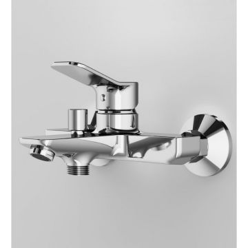 Смеситель для ванны и душа Am.Pm (Ам.Пм) X-Joy хром, излив 164 мм, F85A10000