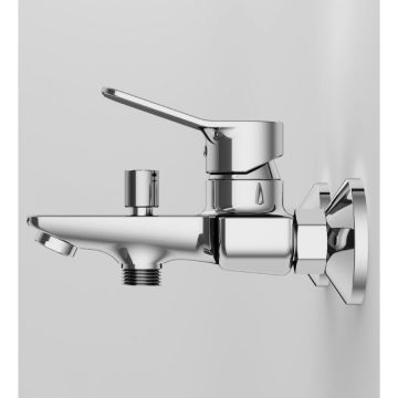 Смеситель для ванны и душа Am.Pm (Ам.Пм) X-Joy хром, излив 164 мм, F85A10000