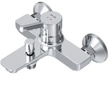 Смеситель для ванны и душа Am.Pm (Ам.Пм) X-Joy S, хром, излив 164 мм, F85B10000