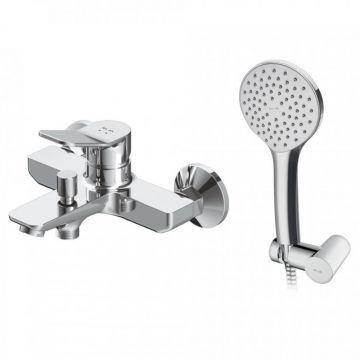 Смеситель для ванны и душа Am.Pm (Ам.Пм) X-Joy хром, душевой набор, F85A15000
