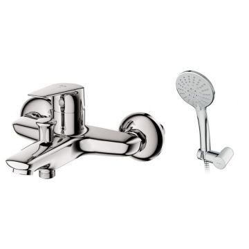 Смеситель для ванны и душа Am.Pm (Ам.Пм) Joy хром, душевой набор, F85E15000