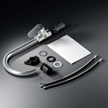 Смеситель для кухни Am.Pm (Ам.Пм) Like сатин, канал для питьевой воды, F8007711