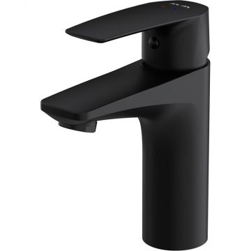 Смеситель для умывальника Am.Pm (Ам.Пм) Gem металл, излив 99 мм, черный, F90A02122