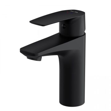 Смеситель для умывальника Am.Pm (Ам.Пм) Gem металл, излив 99 мм, черный, F90A02122