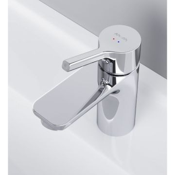 Смеситель для умывальника Am.Pm (Ам.Пм) X-Joy S, хром, излив 100 мм,F85B02100