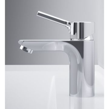 Смеситель для умывальника Am.Pm (Ам.Пм) X-Joy S, хром, излив 100 мм,F85B02100