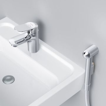 Смеситель для умывальника Am.Pm (Ам.Пм) Sunny хром, гигиенический душ, F85C03000