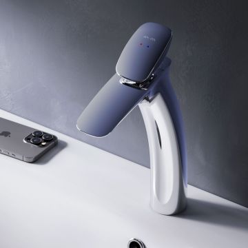 Смеситель для умывальника Am.Pm (Ам.Пм) Spirit V2.0, высокий, хром, F70A92000