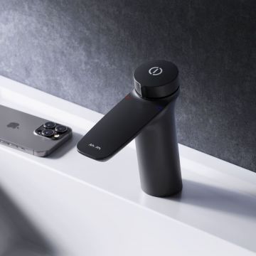 Смеситель Am.Pm (Ам.Пм) Inspire V2.0, излив 125 мм, черный, F50A02522