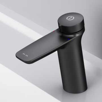 Смеситель Am.Pm (Ам.Пм) Inspire V2.0, излив 125 мм, черный, F50A02522