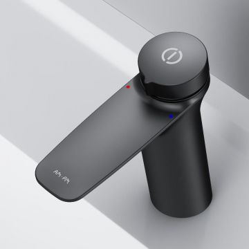 Смеситель Am.Pm (Ам.Пм) Inspire V2.0, излив 125 мм, черный, F50A02522