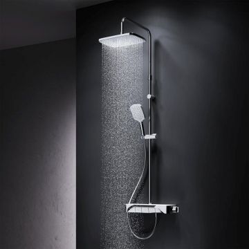 Душевая система Am.Pm (Ам.Пм) со смесителем-полкой и термостатом Func F078F200 хром