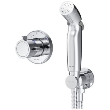 Гигиенический набор Am.Pm (Ам.Пм) X-Joy с встроенным смесителем, хром, F0H85A400