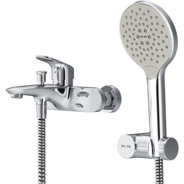 Смеситель Am.Pm (Ам.Пм) для ванны с душевым набором Like F8015000 хром