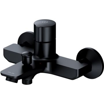 Смеситель Am.Pm (Ам.Пм) для ванны и душа, нажимной TouchReel X-Joy F85A10522 черный