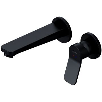 Смеситель Am.Pm (Ам.Пм) для раковины, монтируемый в стену X-Joy F85A72622 черный
