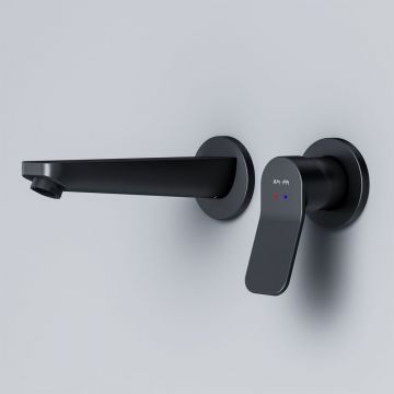Смеситель Am.Pm (Ам.Пм) для раковины, монтируемый в стену X-Joy F85A72622 черный