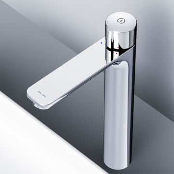 Смеситель Am.Pm (Ам.Пм) для раковины, высокий, нажимной TouchReel X-Joy F85A92500 хром