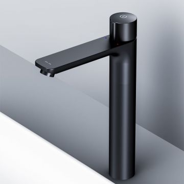 Смеситель Am.Pm (Ам.Пм) для раковины, высокий, нажимной TouchReel X-Joy F85A92522 черный