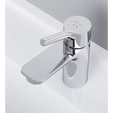 Смеситель Am.Pm (Ам.Пм) для раковины с донным клапаном X-Joy S F85B82100 хром